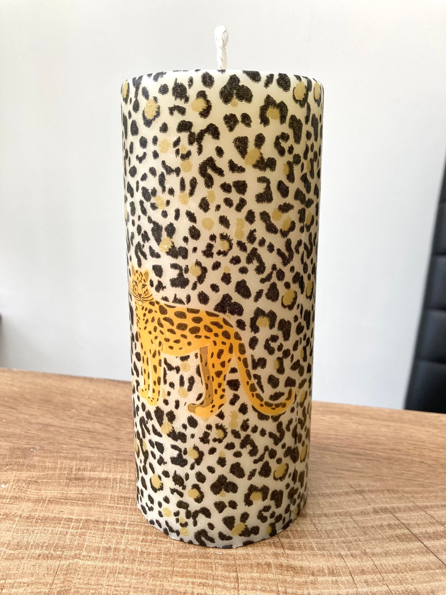 Cheetah Candle