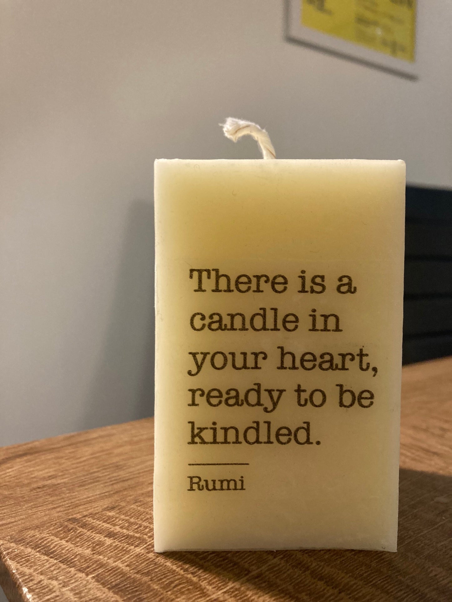 Typewriter Style Customise Quote or Message