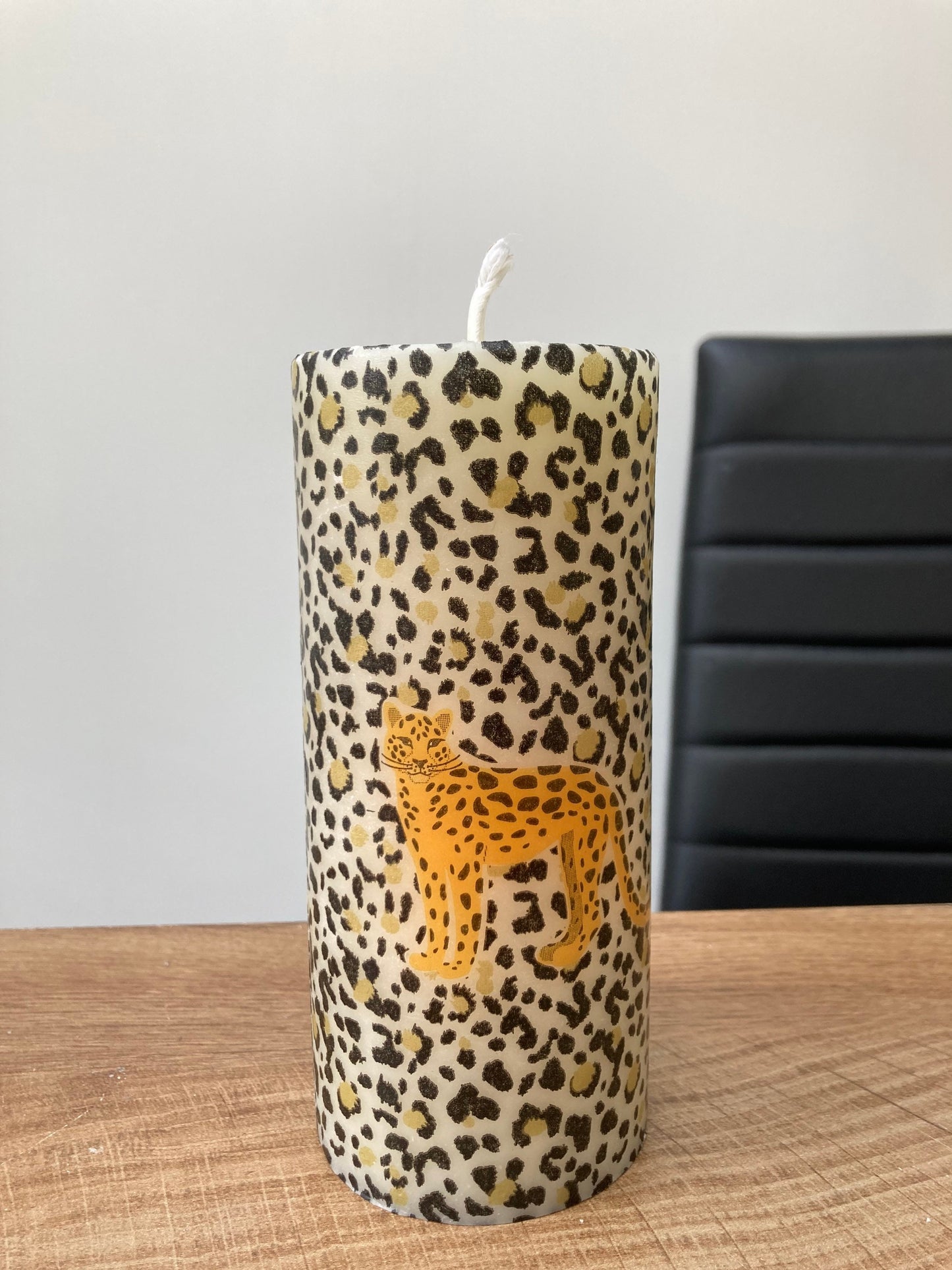 Cheetah Candle
