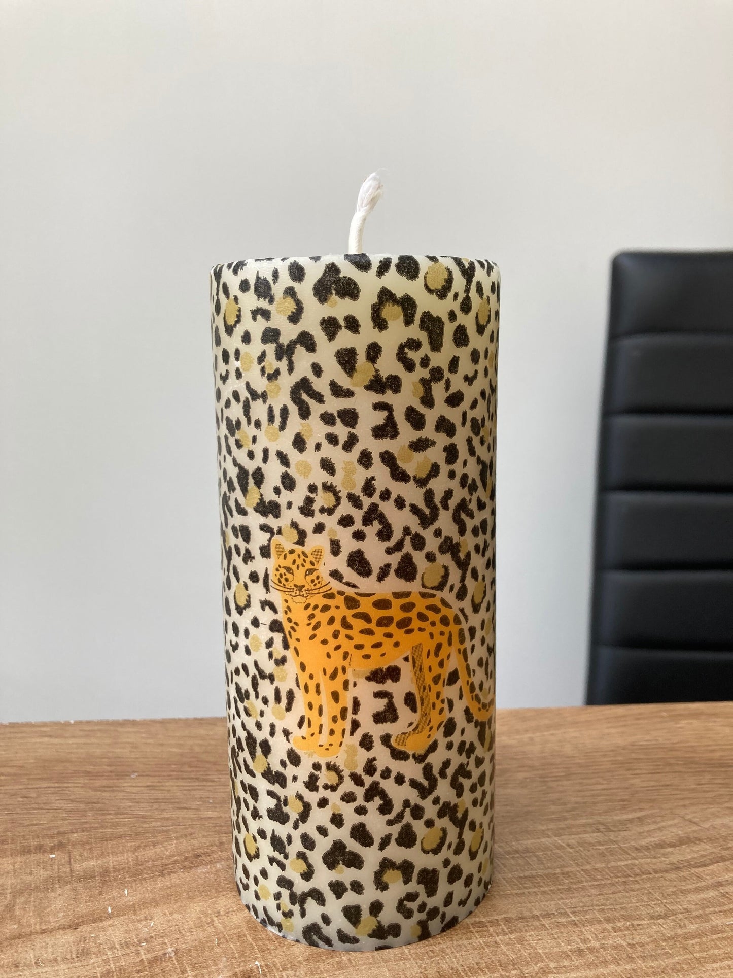 Cheetah Candle