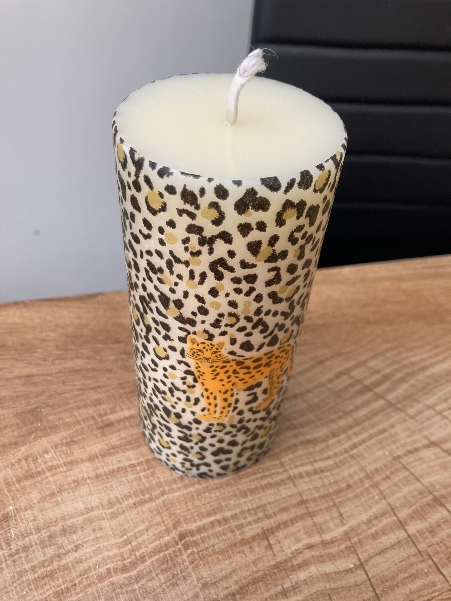 Cheetah Candle