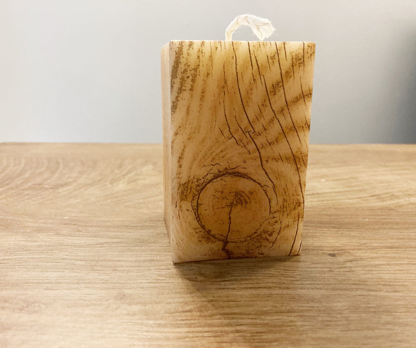 Wood Candle
