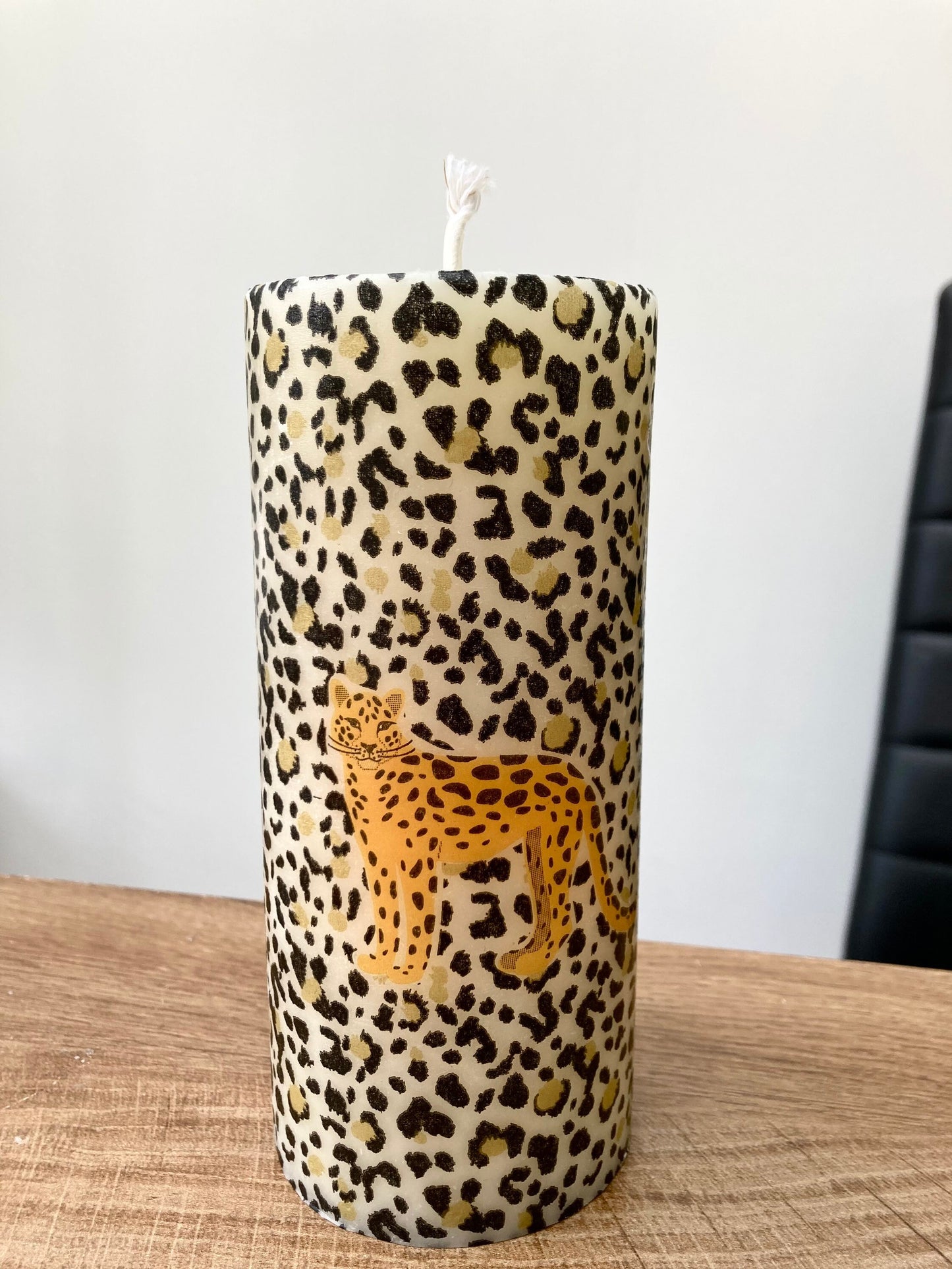 Cheetah Candle