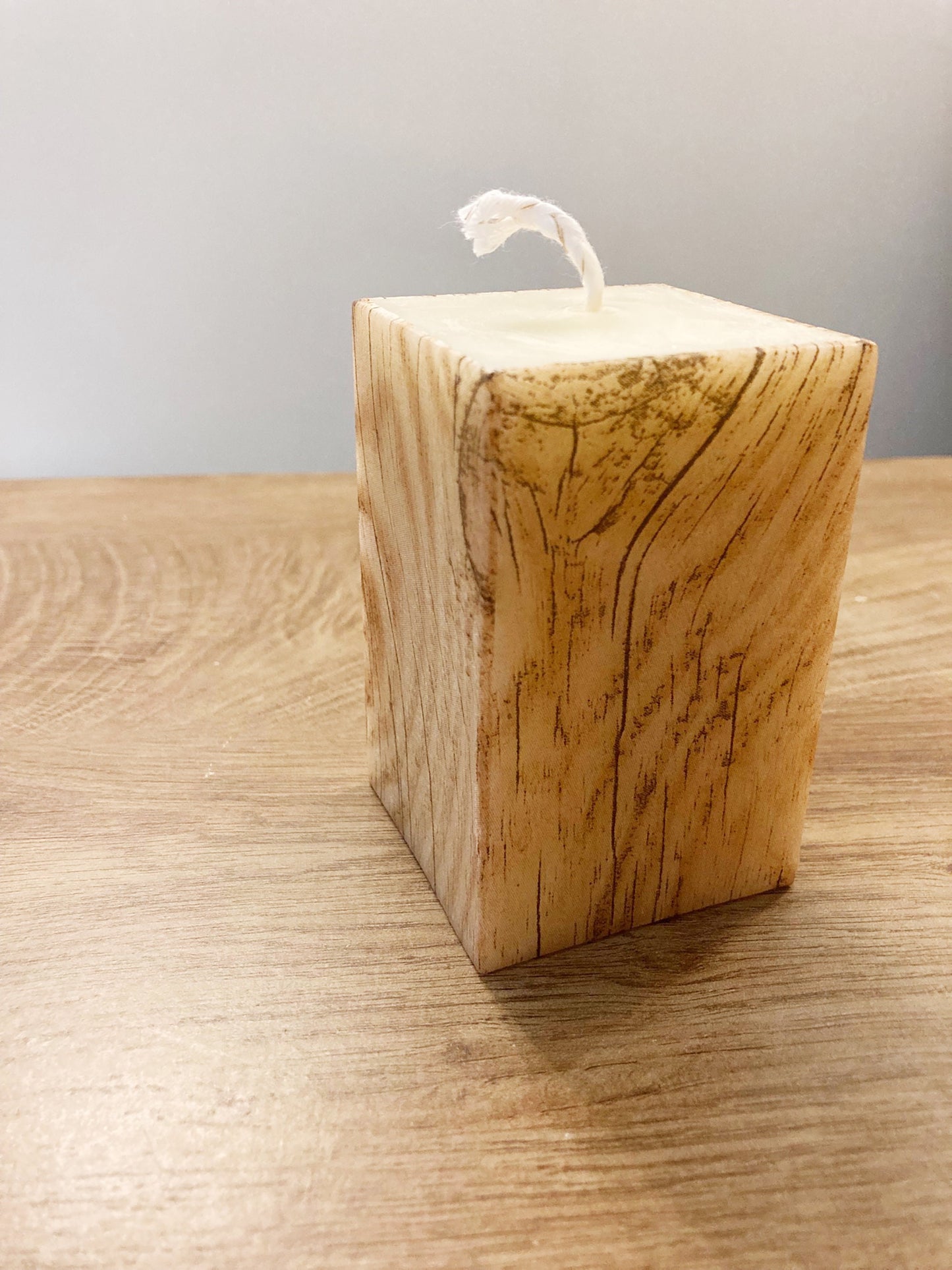 Wood Candle